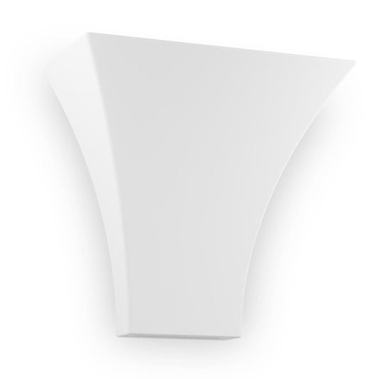 BF-2013 Ceramic Wall Uplight - Raw / G9