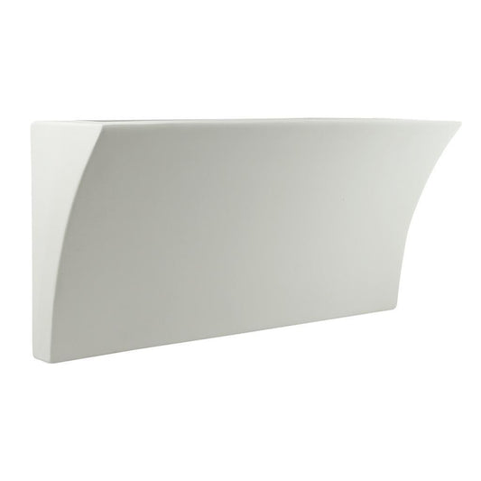 BF-2014 Ceramic Wall Uplight - Raw / G9