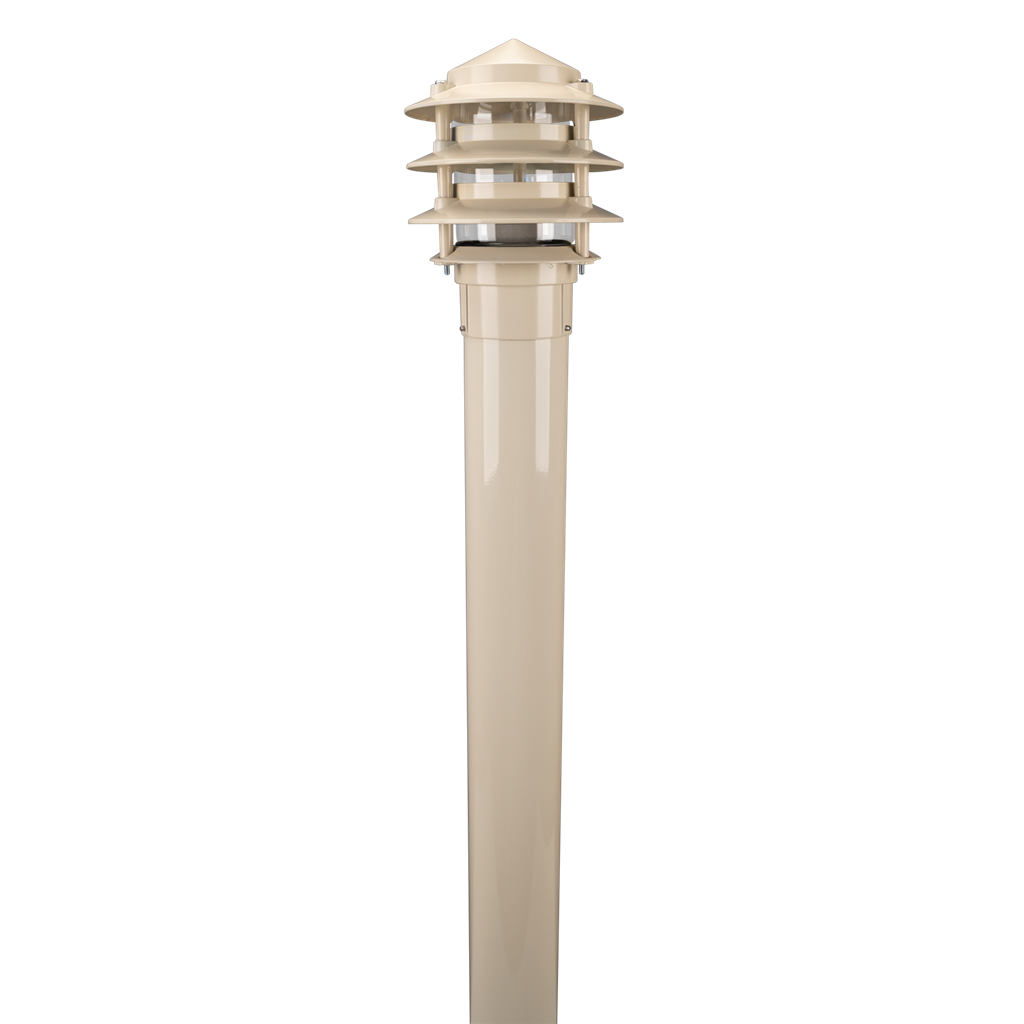 BL-100 HEAD C/W 1M POST - Beige