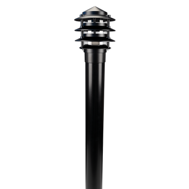 BL-100 HEAD C/W 1M POST - Black