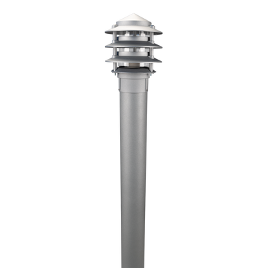 BL-100 HEAD C/W 1M POST - Silver