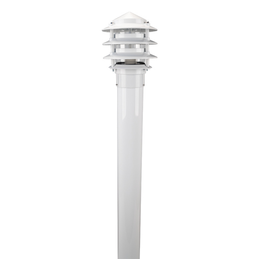 BL-100 HEAD C/W 1M POST - White