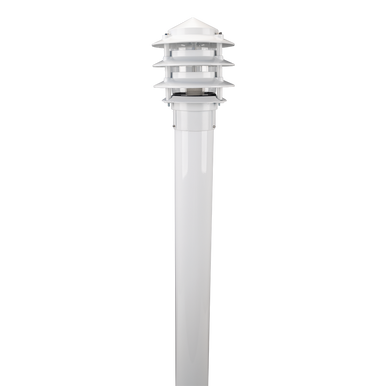 BL-100 HEAD C/W 1M POST - White