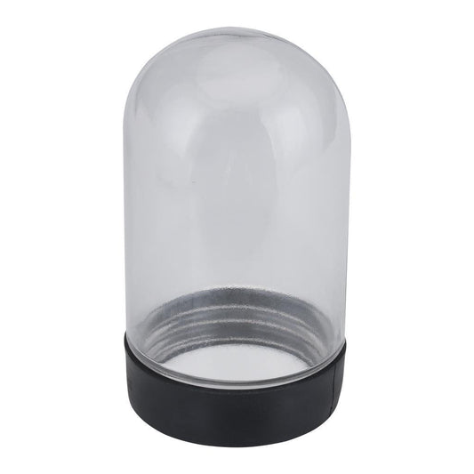 BL-100 Three Tier Bollard Head E27 Garden Light - Powder Coated Finish / E27 - Spare Glass