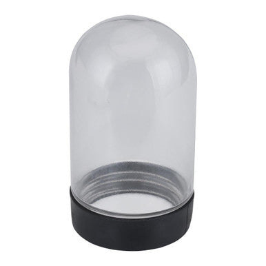 BL-100 Three Tier Bollard Head E27 Garden Light - Powder Coated Finish / E27 - Spare Glass