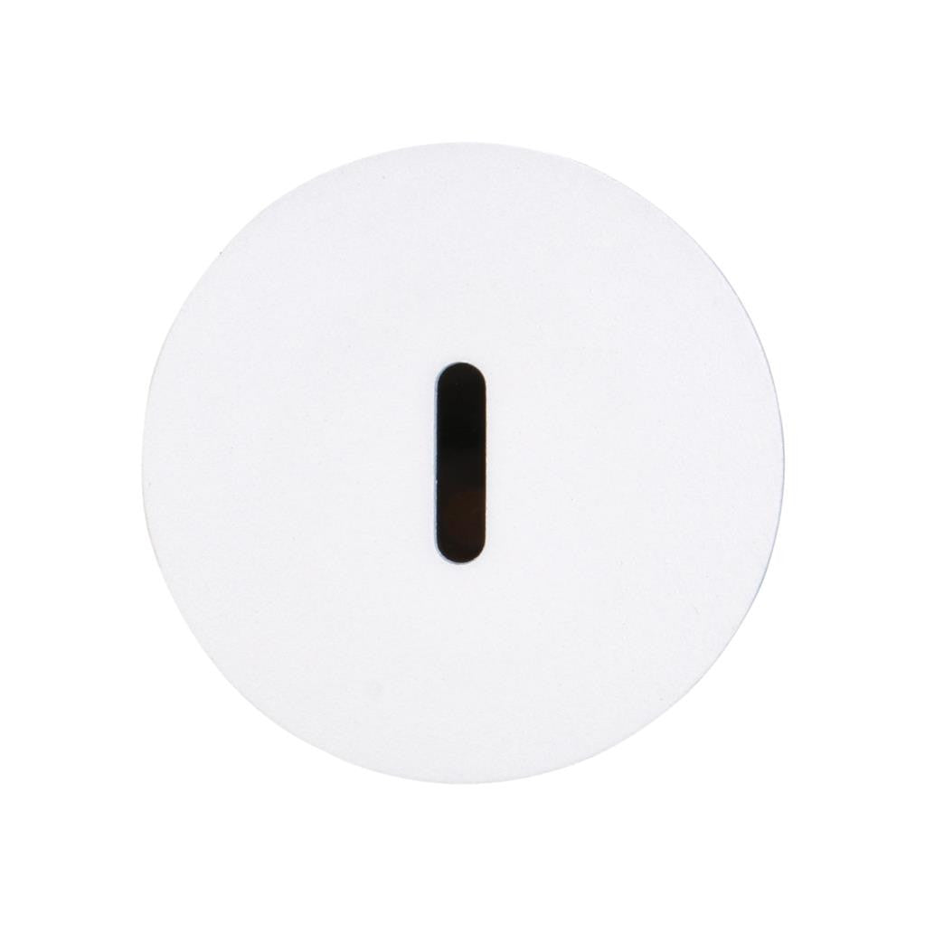 CAMINO Round Slot LED Steplight 3W IP54 240V TRIO - White