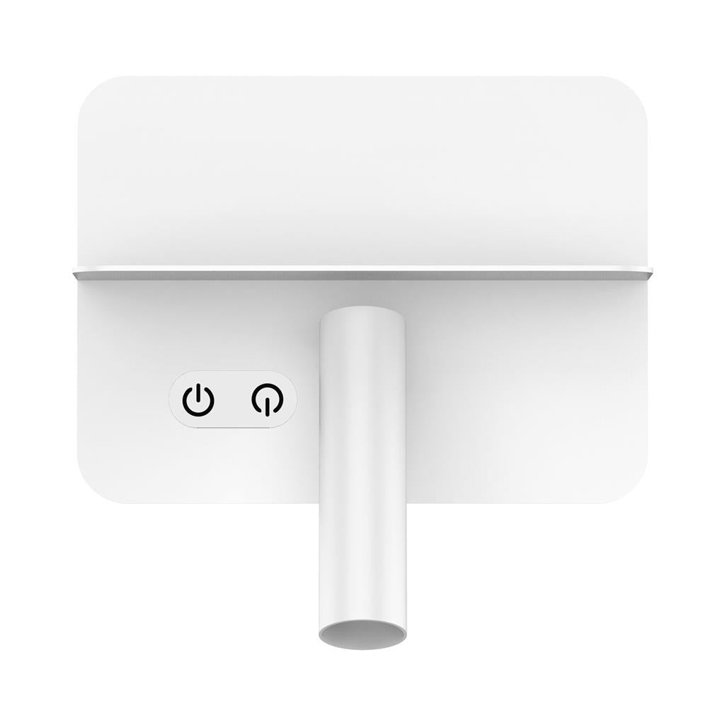 CHARGE-02 LED USB CHARGE WALL LIGHT 240V 3000K - White
