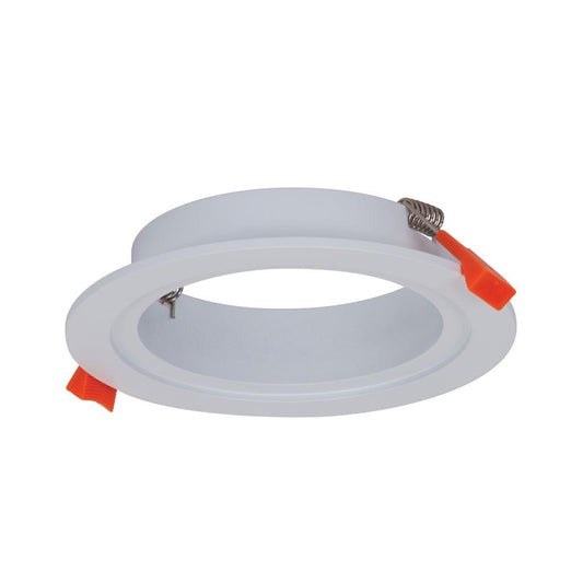 DECO-13 LED Downlight 140mm adaptor plate - Satin White