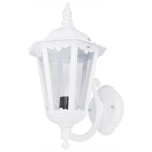 GT-1073 Chester Upward Wall Light - Powder Coated Finish / B22 - White