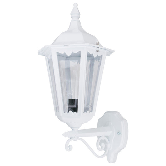GT-131 Chester Upward Wall Light - Powder Coated Finish / B22 - White