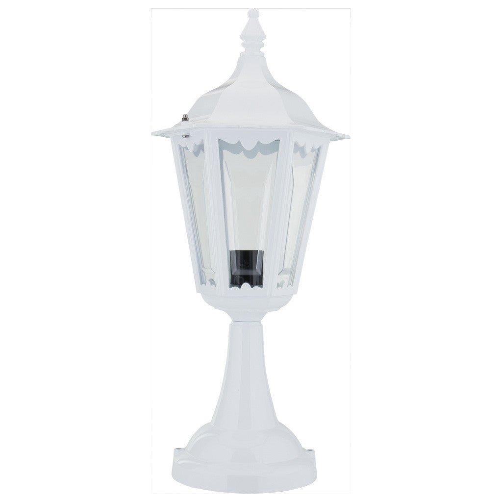 GT-133 Chester Pillar Mount - Powder Coated Finish / B22 - White