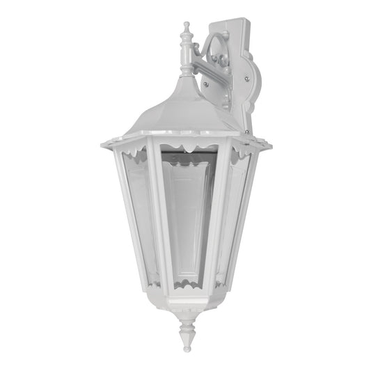 GT-162 Chester Large Downward Wall Light - Powder Coated Finish / B22 - White