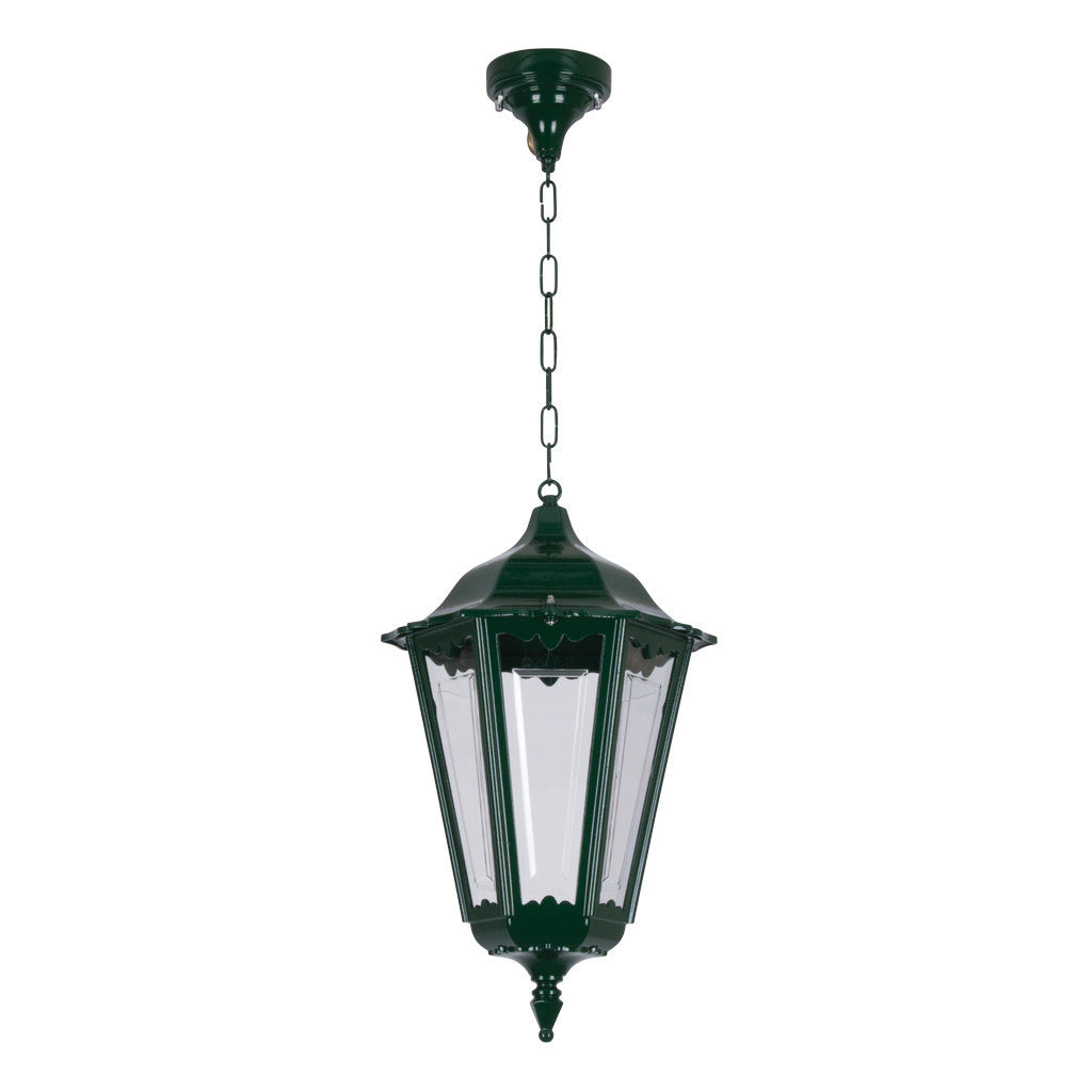 GT-165 Chester Large Pendant Light - Powder Coated Finish / B22 - Green