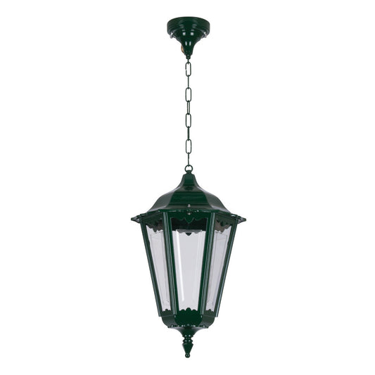 GT-165 Chester Large Pendant Light - Powder Coated Finish / B22 - Green