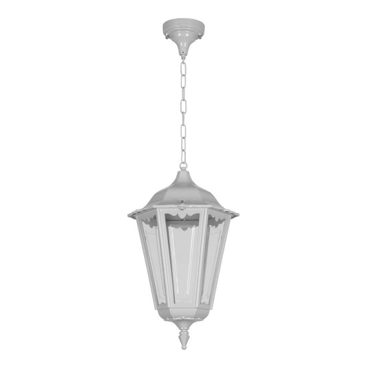 GT-165 Chester Large Pendant Light - Powder Coated Finish / B22 - White
