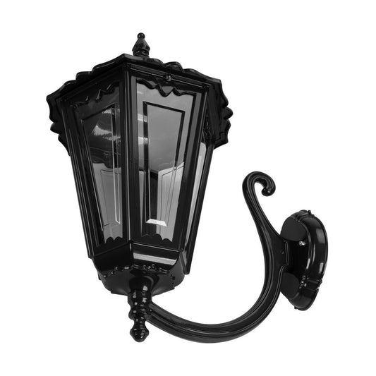 CHESTER-LARGE WALL BRACKET C-ARM UP B22 - Black