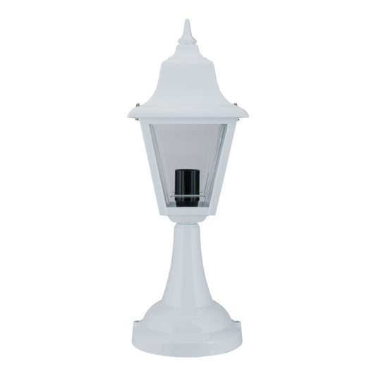 GT-233 Paris Pillar Mount Light - Powder Coated Finish / B22 - White