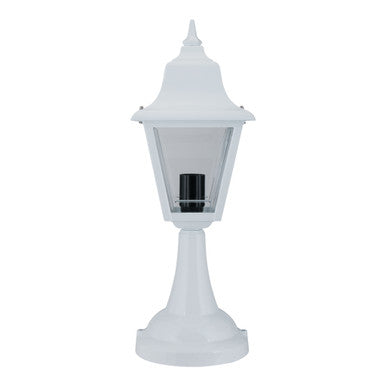 GT-233 Paris Pillar Mount Light - Powder Coated Finish / B22 - White