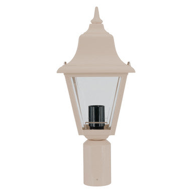 GT-249 Paris Post Top Light - Powder Coated Finish / B22 - Beige