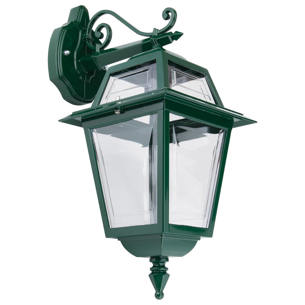 GT-272 Avignon Downward Wall Light - Powder Coated Finish / B22 - Green
