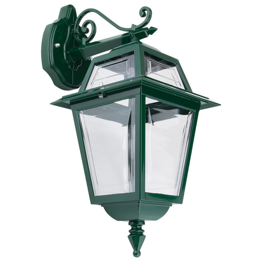 GT-272 Avignon Downward Wall Light - Powder Coated Finish / B22 - Green