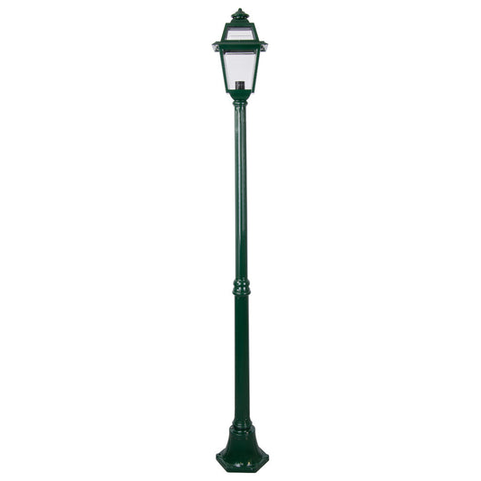 GT-276 Avignon Single Head Medium Post Light - Powder Coated Finish / B22 - Green