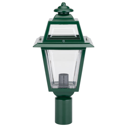 GT-289 Avignon Post Top Light - Powder Coated Finish / B22 - Green
