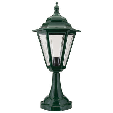 GT-423 Turin Pillar Mount - Powder Coated Finish / B22 - Green