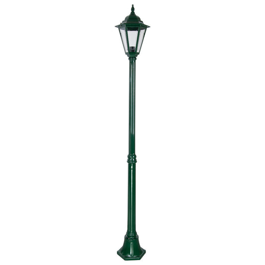 GT-426 Turin Single Head Medium Post Light -Powder Coated Finish / B22 - Green