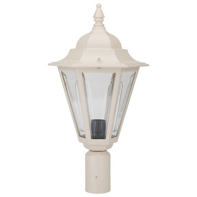 GT-439 Turin Post Top - Powder Coated Finish / B22 - Beige