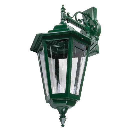 GT-482 Turin Large Downward Wall Light - Powder Coated Finish / B22 - Green