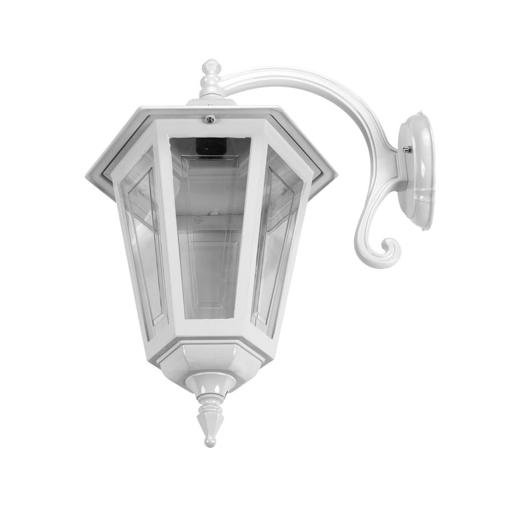 TURIN-LARGE WALL BRACKET C-ARM DOWN B22 - White