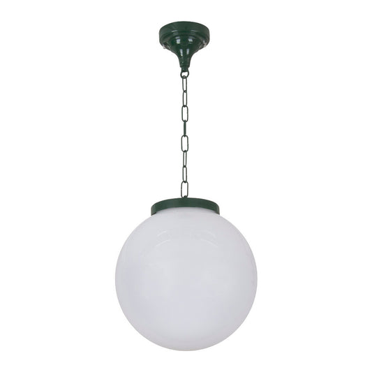 GT-537 Siena 30cm Sphere Pendant - Powder Coated Finish / E27 - Green