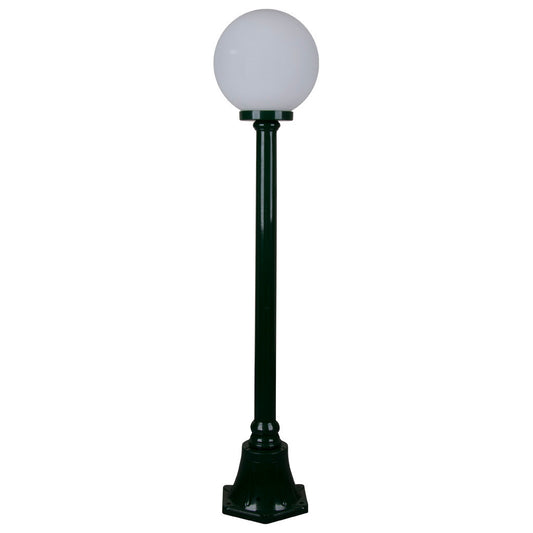 GT-553 Siena 25cm Sphere Short Post - Powder Coated Finish / E27 - Green