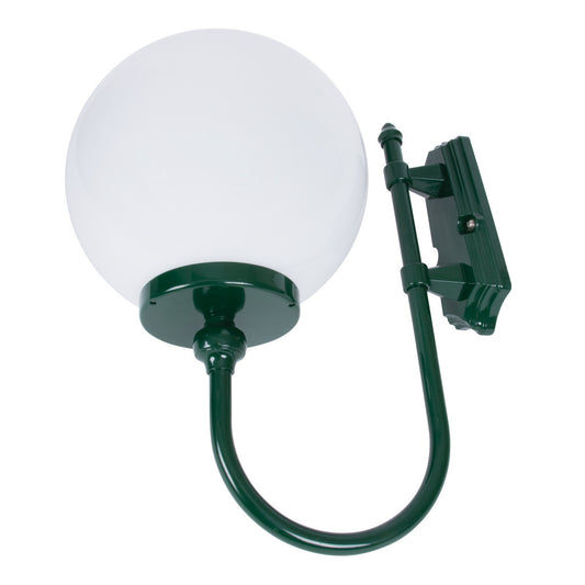 GT-602 Lisbon 30cm Sphere Wall Light - Powder Coated Finish / E27 - Green