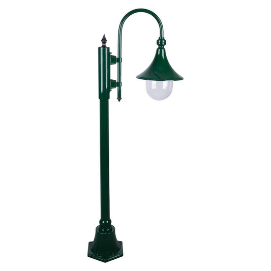 GT-656 Monaco Single Head Short Post - Powder Coated Finish / E27 - Green
