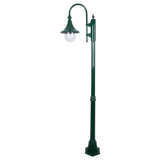 GT-658 Monaco Single Head Medium Post - Powder Coated Finish / E27 - Green