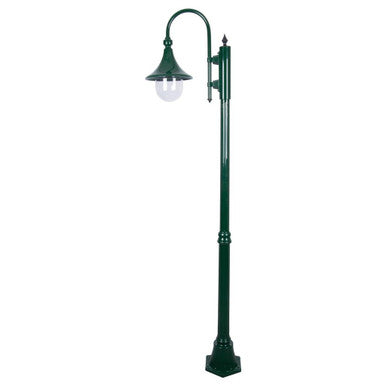 GT-658 Monaco Single Head Medium Post - Powder Coated Finish / E27 - Green