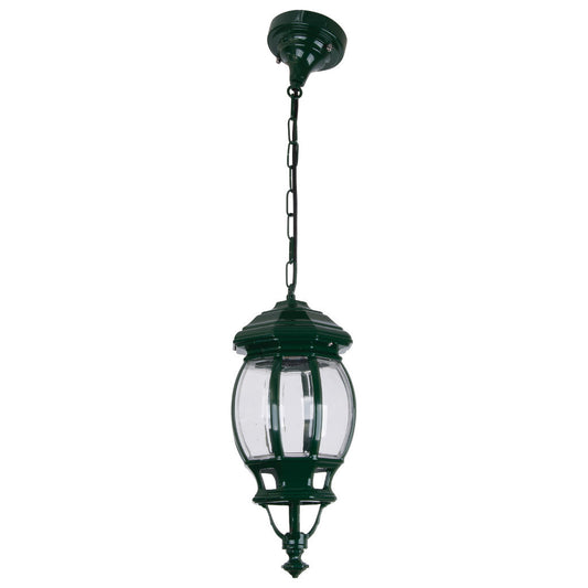 GT-670 Vienna Pendant Light - Powder Coated Finish / B22 - Green