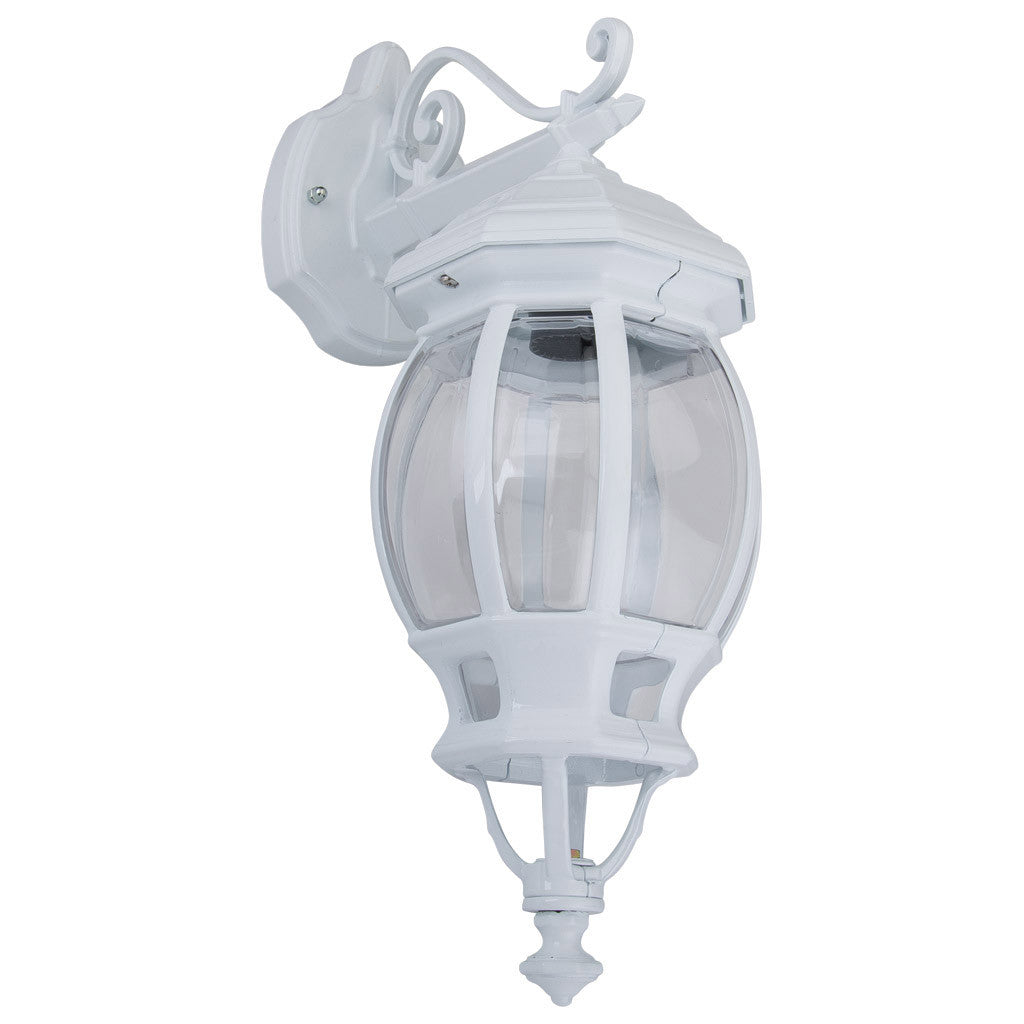 GT-672 Vienna Downward Wall Light - Powder Coated Finish / B22 - White