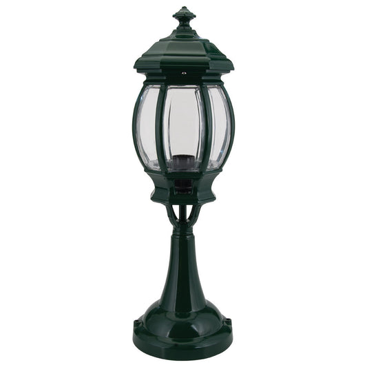GT-673 Vienna Pillar Mount Light - Powder Coated Finish / B22 - Green