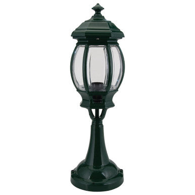 GT-673 Vienna Pillar Mount Light - Powder Coated Finish / B22 - Green