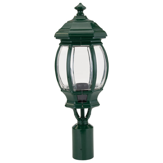 GT-689 Vienna Post Top Light - Powder Coated Finish / B22 - Green