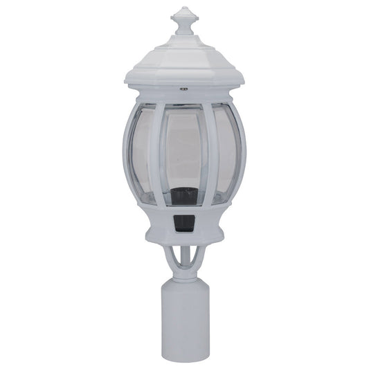 GT-689 Vienna Post Top Light - Powder Coated Finish / B22 - White