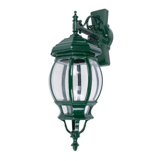 GT-692 Vienna Large Downward Wall Light - Powder Coated Finish / B22 - Green