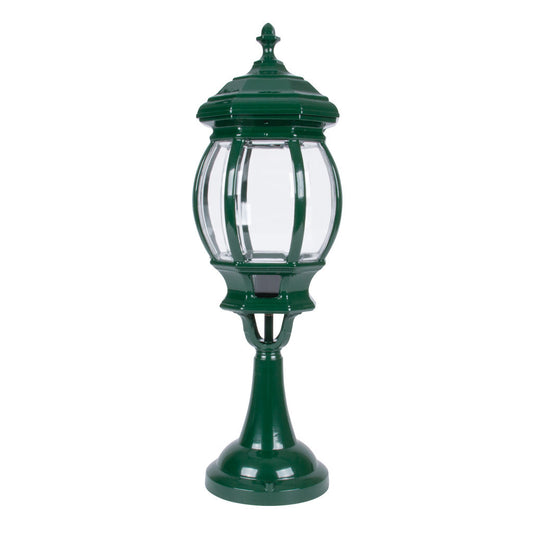 GT-693 Vienna Large Pillar Mount Light - Powder Coated Finish / B22 - Green