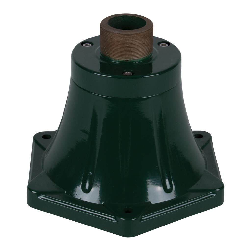 GTA-832 Post Base complete with Thread to suit Traditional Exterior Range - Green