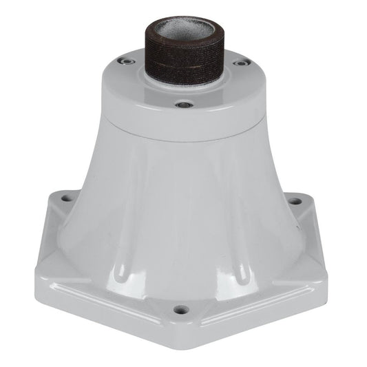 GTA-832 Post Base complete with Thread to suit Traditional Exterior Range - White