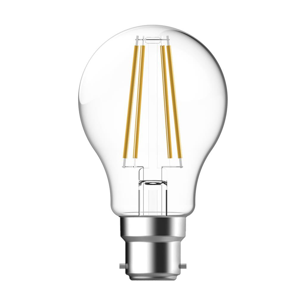 GLS 7.8W DIMMABLE LED FILAMENT LAMP CLEAR 240V 2700K - B22