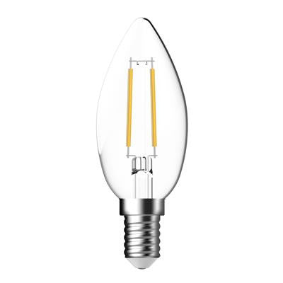 LED FILAMENT C35 CLR 4.8W CANDLE DIM / E14 2700K